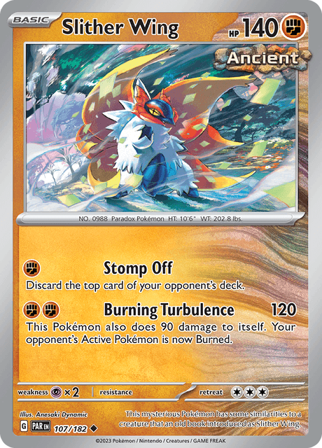 Slither Wing 107/182 Normal/Uncommon