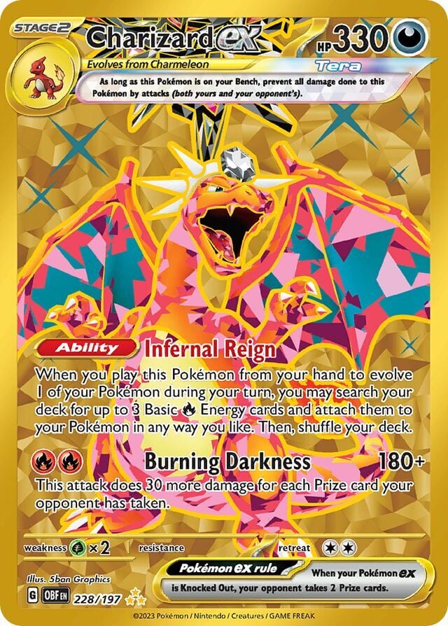 Charizard ex 228/197 Full Art/Hyper Rare