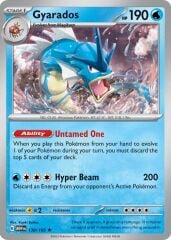 Gyarados 130/165 Holofoil/Rare