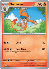 Monferno 032/167 Normal/Common