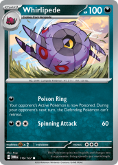 Whirlipede 116/167 Reverse Holofoil/Common