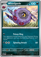 Whirlipede 116/167 Reverse Holofoil/Common