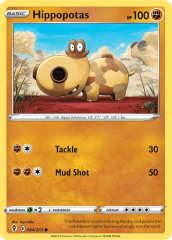 Hippopotas 084/203 Reverse Holofoil/Common