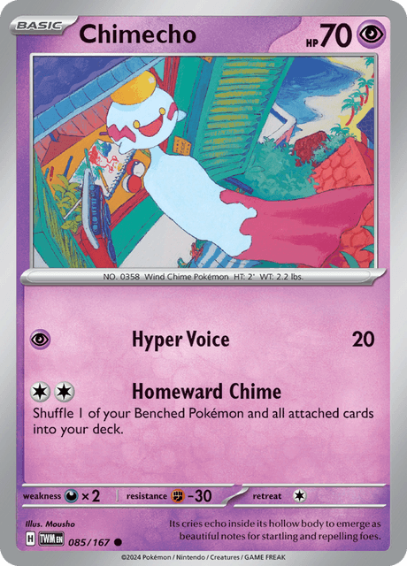 Chimecho 085/167 Reverse Holofoil/Common