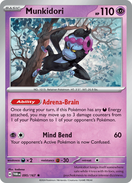 Munkidori 095/167 Holofoil/Rare