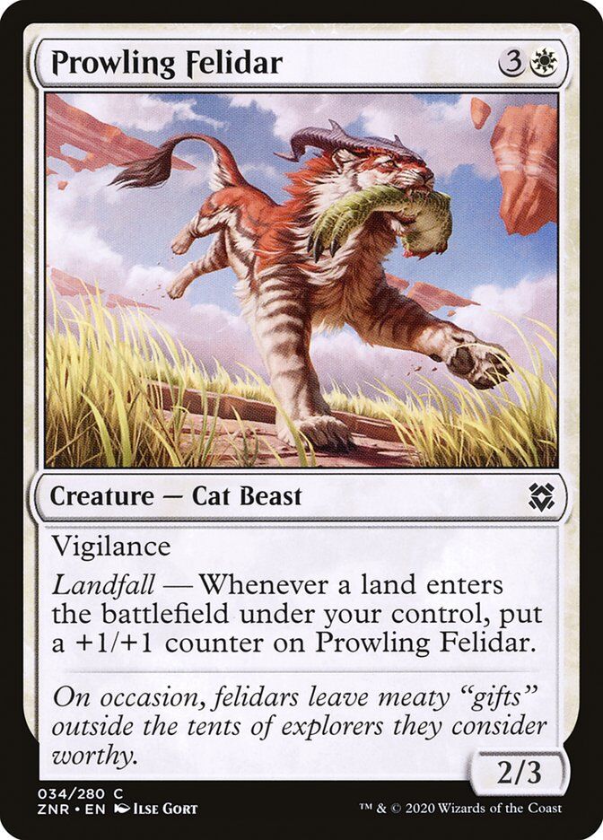 Prowling Felidar (Foil)