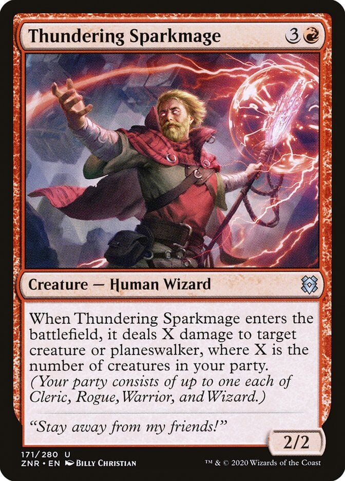 Thundering Sparkmage (Nonfoil)