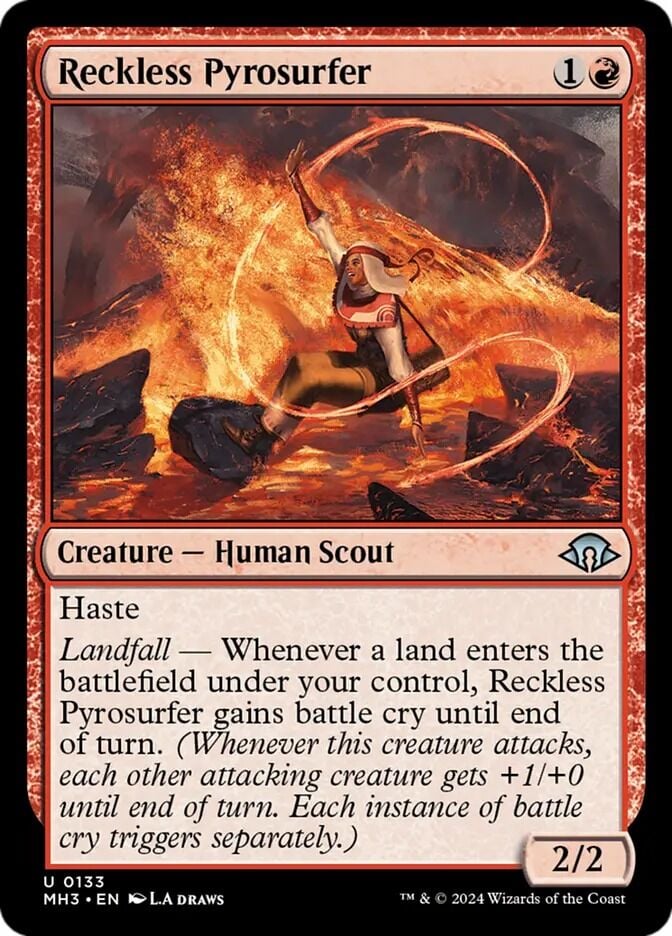 Reckless Pyrosurfer (Nonfoil)