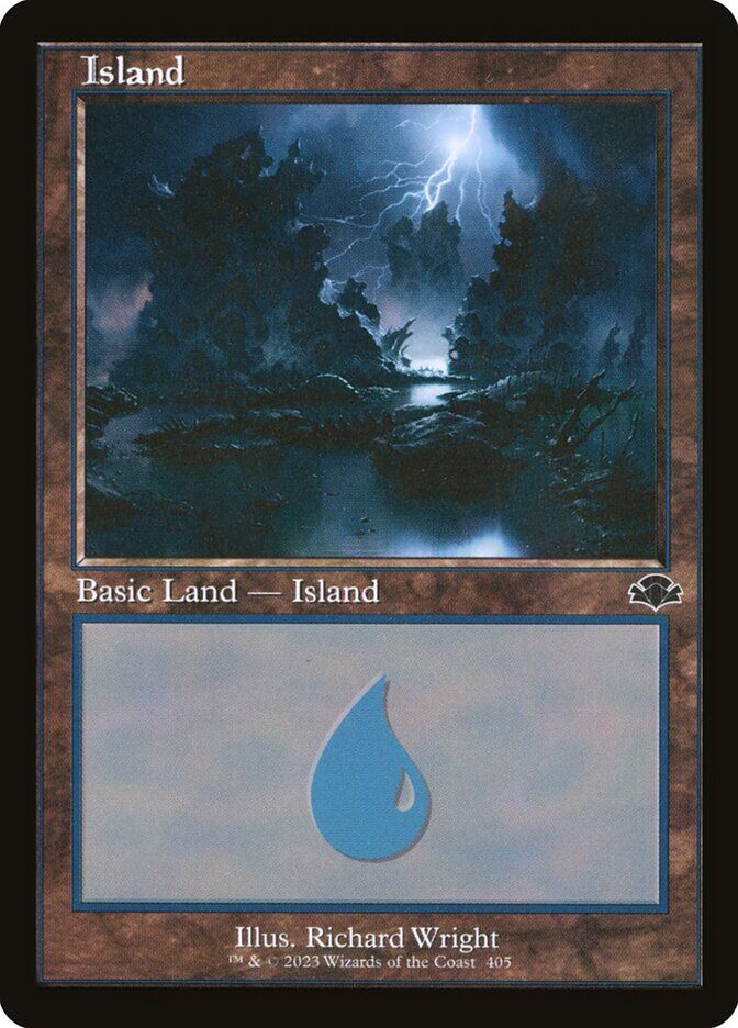 Island (Nonfoil) / Retro Frame