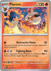 Flareon 013/131 Holofoil/Rare
