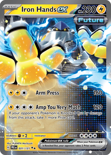 Iron Hands ex 031/131 Holofoil/Double Rare