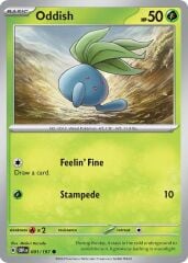 Oddish 001/197 Reverse Holofoil/Common