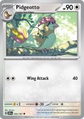 Pidgeotto 163/197 Normal/Uncommon