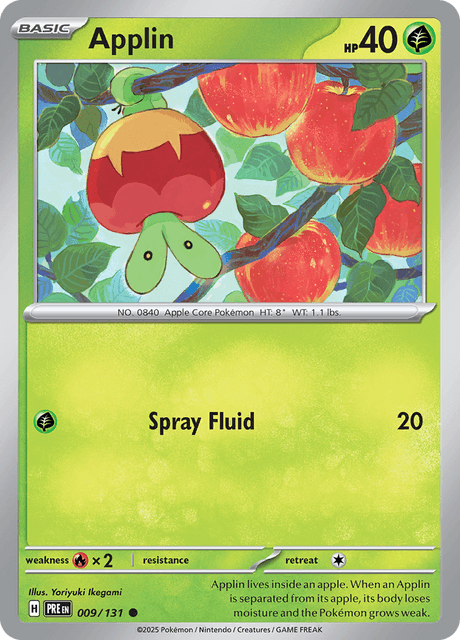 Applin 009/131 Reverse Holofoil/Common