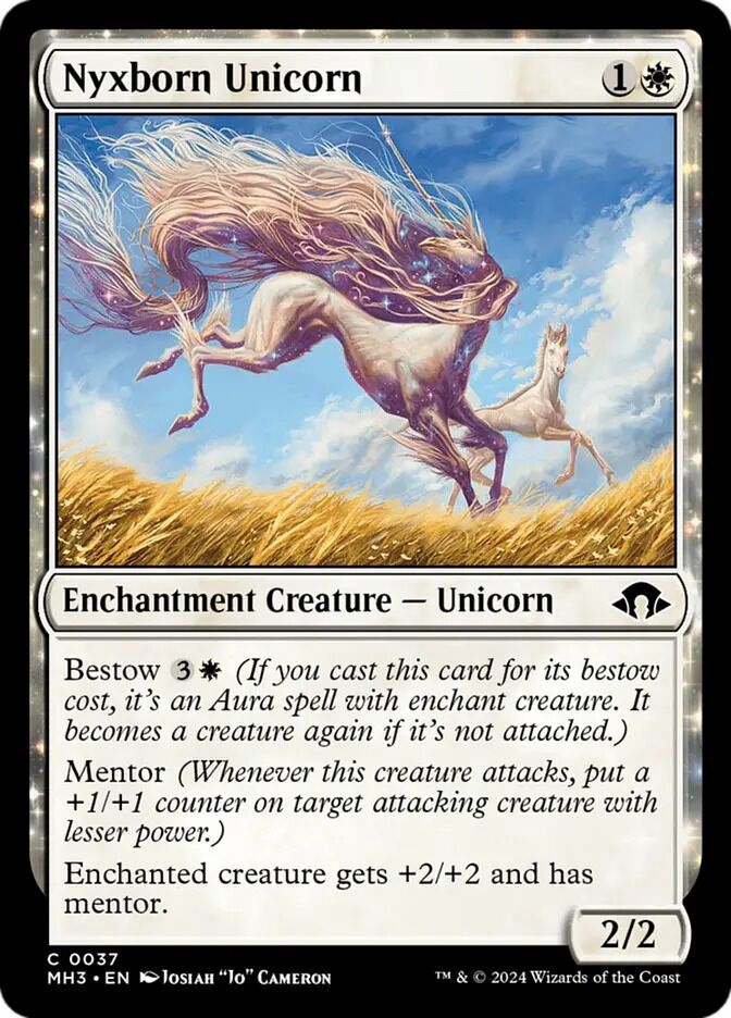 Nyxborn Unicorn (Nonfoil)