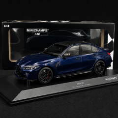Minichamps 2020 BMW M3 G80 Dark Tanzanite Blue Metallic