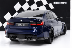 Minichamps 2020 BMW M3 G80 Dark Tanzanite Blue Metallic