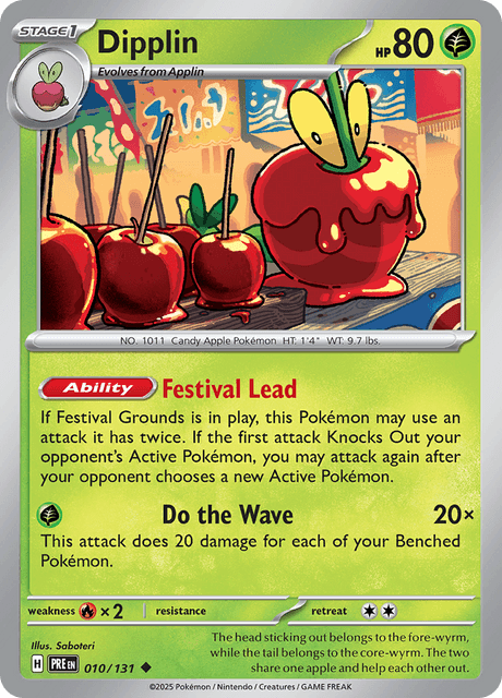 Dipplin 010/131 Master Ball Reverse Holofoil/Uncommon