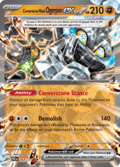 Cornerstone Mask Ogerpon ex 058/131 Holofoil/Double Rare
