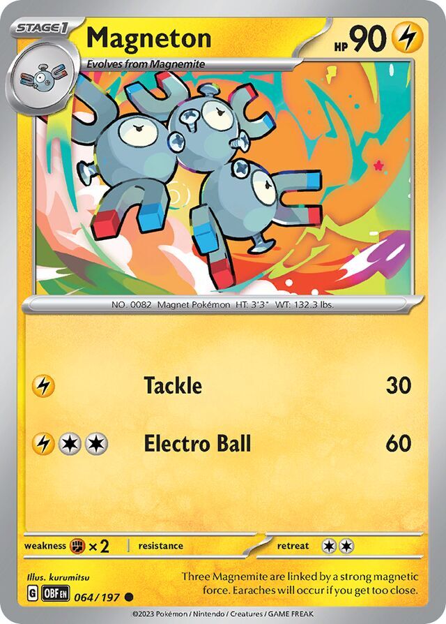 Magneton 064/197 Reverse Holofoil/Common