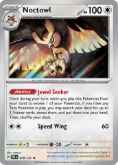 Noctowl 078/131 Holofoil/Rare