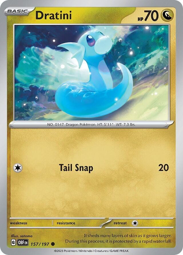 Dratini 157/197 Normal/Common
