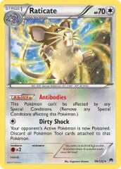 Raticate 88/122 Normal/Rare
