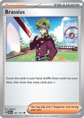 Brassius 187/197 Reverse Holofoil/Uncommon