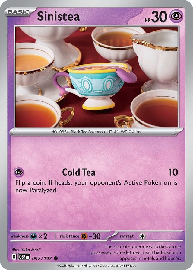 Sinistea 097/197 Reverse Holofoil/Common