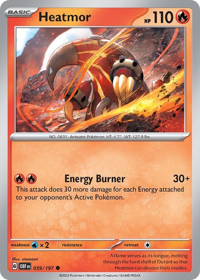 Heatmor 039/197 Reverse Holofoil/Common