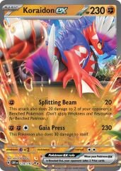 Koraidon ex 124/197 Double Rare