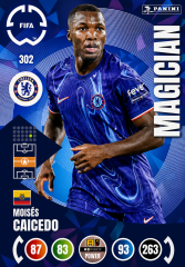 Moisés Caicedo #302 Magician (Holo)
