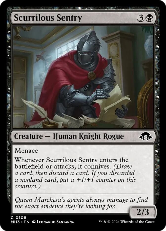 Scurrilous Sentry (Nonfoil)