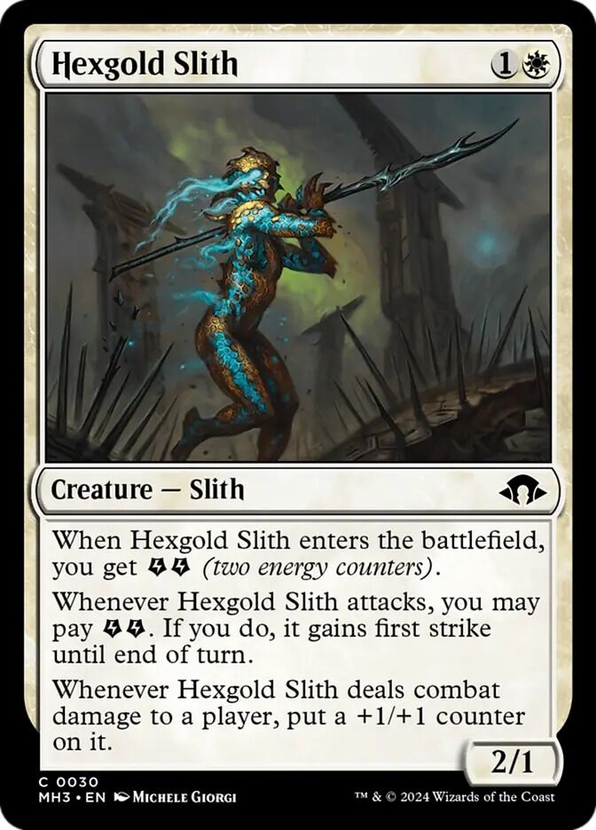 Hexgold Slith (Holo)