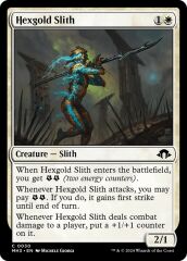 Hexgold Slith (Holo)