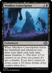 Mindless Conscription (Nonfoil)