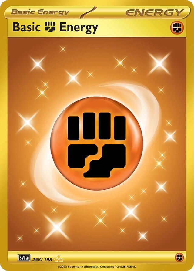 Basic Energy 258/198 Holofoil/Hyper Rare
