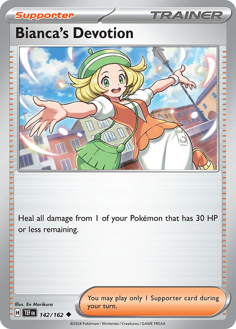 Bianca's Devotion 142/162 Reverse Holofoil/Uncommon