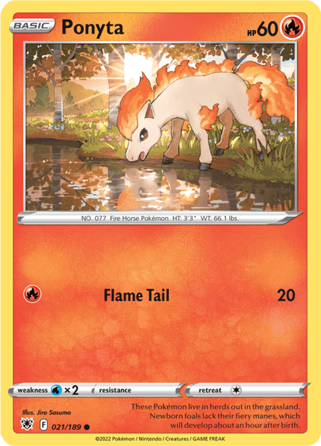 Ponyta 021/189 Normal/Common
