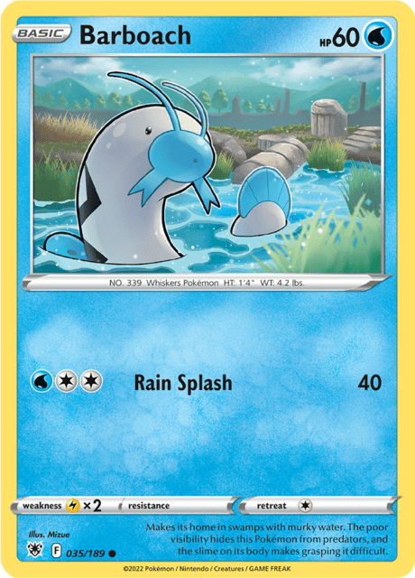 Barboach 035/189 Reverse Holofoil/Common