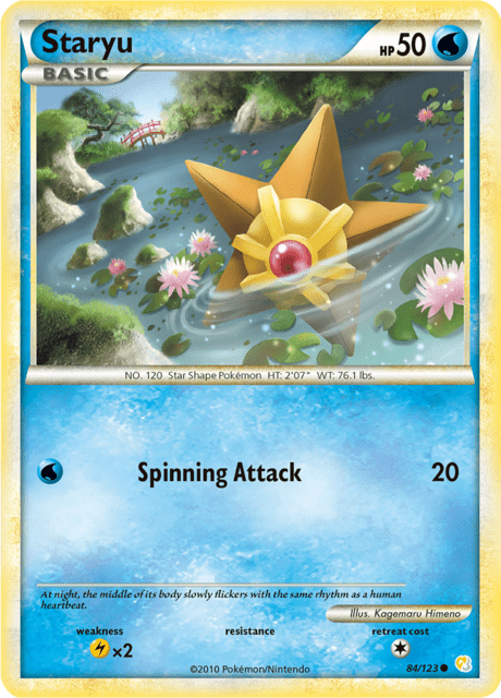 Staryu 84/123 Normal/Common