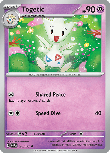 Togetic 084/197 Normal/Uncommon
