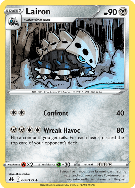 Lairon 088/159 Normal/Uncommon