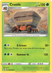 Crustle 012/203 Normal/Uncommon