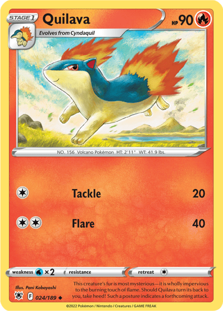Quilava 024/189 Normal/Uncommon