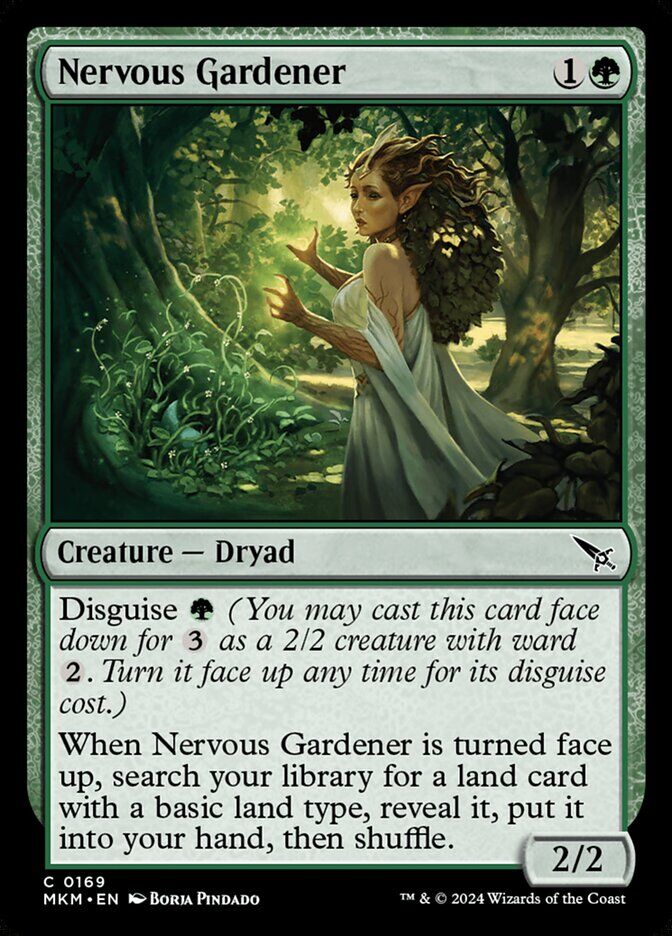 Nervous Gardener (Nonfoil)