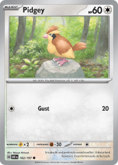 Pidgey 162/197 Reverse Holofoil/Common