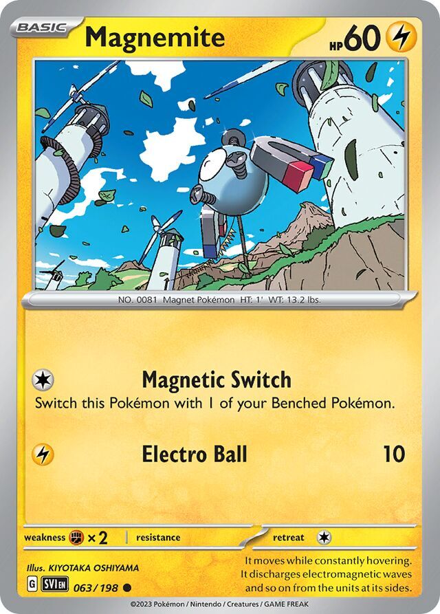 Magnemite 063/198 Reverse Holofoil/Common