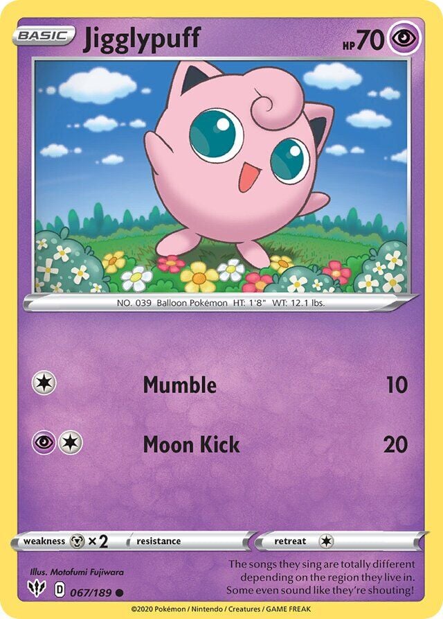 Jigglypuff 067/189 Normal/Common