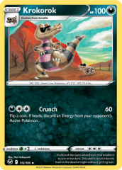 Krokorok 112/195 Normal/Uncommon